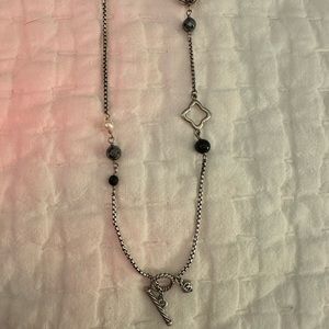 David Yurman Sterling Silver Bijoux Necklace